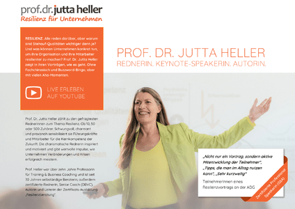Vortrge Prof. Dr. Jutta Heller herunterladen