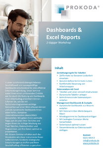 Dashboards & Excel Reports herunterladen