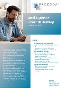 Excel Experten: Power BI Desktop herunterladen
