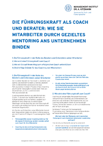 Whitepaper: Fhrungskraft als Coach und Berater herunterladen