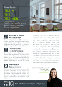 Onepager Train the Trainer herunterladen