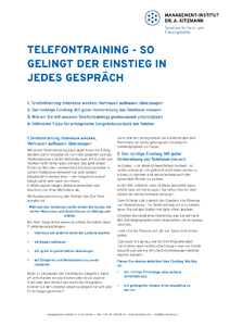 Whitepaper: Telefontraining herunterladen