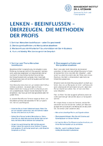 Whitepaper: Lenken beeinflussen und berzeugen herunterladen