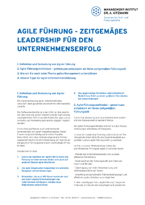 Whitepaper: Agile Fhrung herunterladen