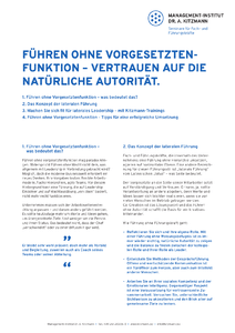 Whitepaper: Fhren ohne Vorgesetztenfunktion herunterladen