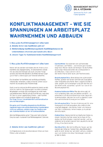 Whitepaper: Konfliktmanagement herunterladen