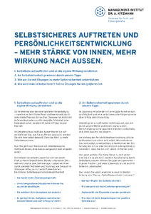 Whitepaper: Selbstsicheres Auftreten herunterladen